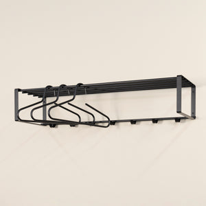 Spinder Design Rex 2 XL wandkapstok Zwart