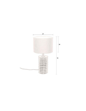 Dutchbone Yalu tafellamp Zwart