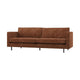 WOOOD Rodeo Classic 2,5-zits bank Roestbruin