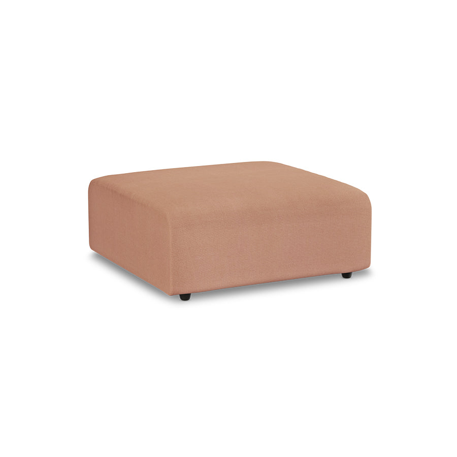 HKliving Jax hocker Linen Dusty Rose