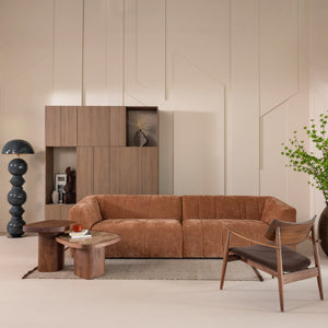 WOOOD Bask fauteuil Walnoot