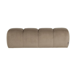 WOOOD Mojo eetbank 164 cm velvet Khaki