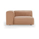 HKliving Flake bank left 1,5-seat Corduroy Rib Brown