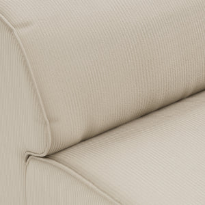 HKliving Flake bank middle XL Corduroy Rib Hay