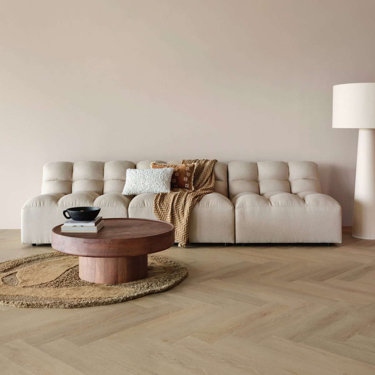 WOOOD Dara salontafel mangohout Bruin