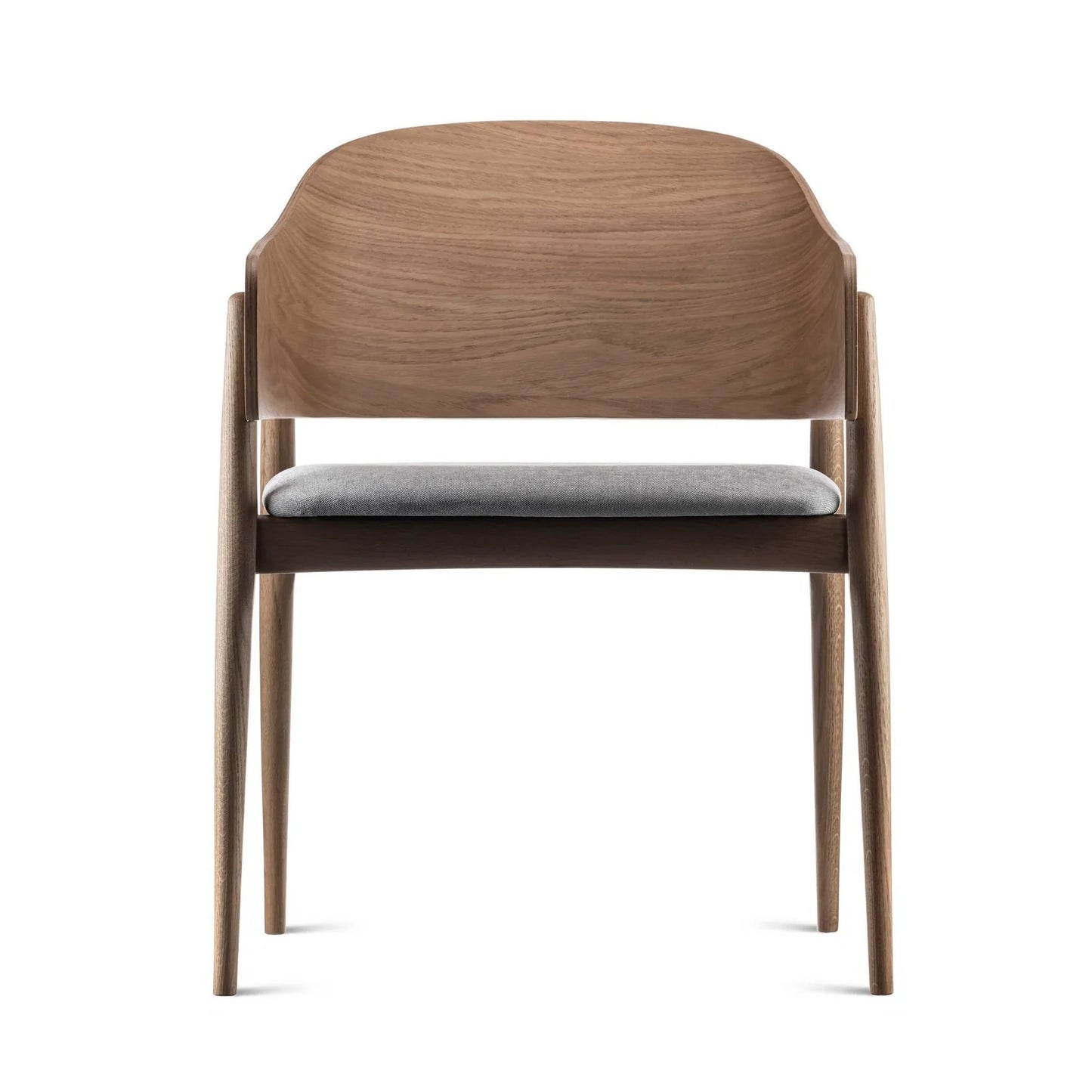 HelloChair HC304 Yura eetkamerstoel Ines 03 Fog eiken monaco