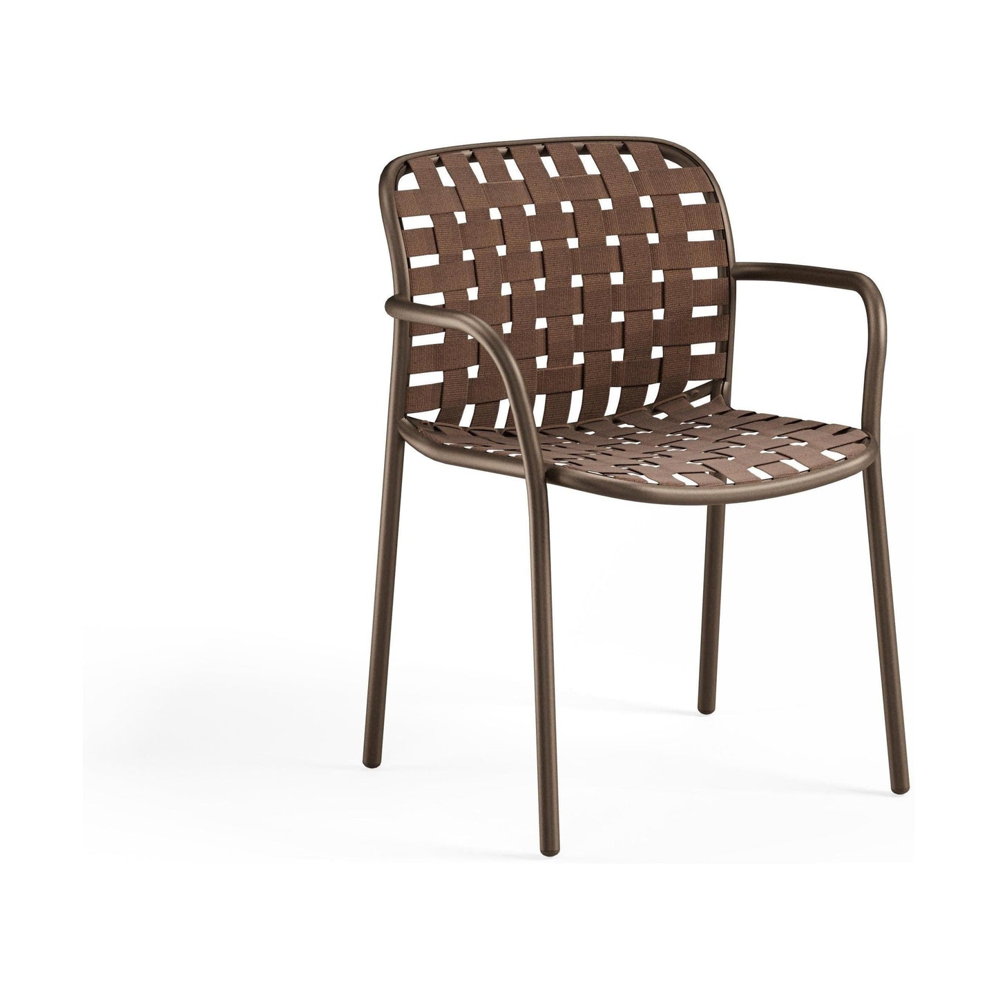 EMU Yard tuinstoel met arm Indian Brown/Dark Brown