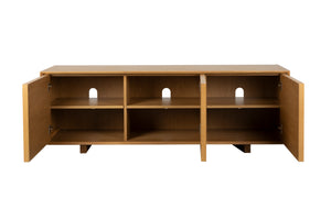 Zuiver Raster dressoir laag Naturel