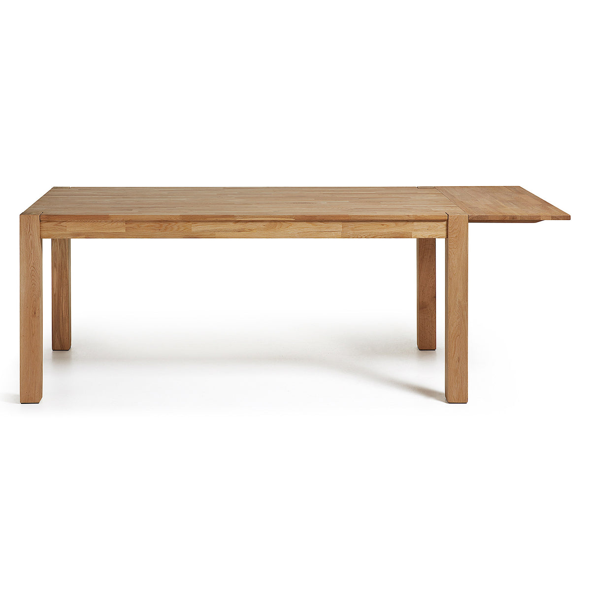 Kave Home Isbel eettafel uitschuifbaar rechthoek 120x75 cm Natural