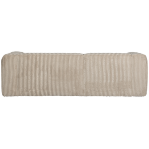 WOOOD Bean chaise longue bank links Ribstof Travertin