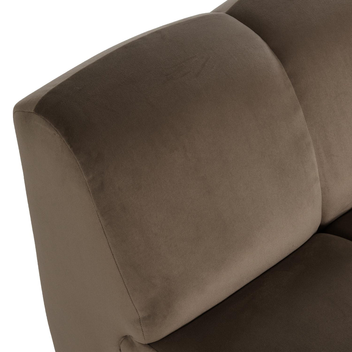 WOOOD Mojo 1-zits bank velvet Taupe
