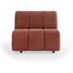 HKliving Wave bank middle Royal Velvet Magnolia