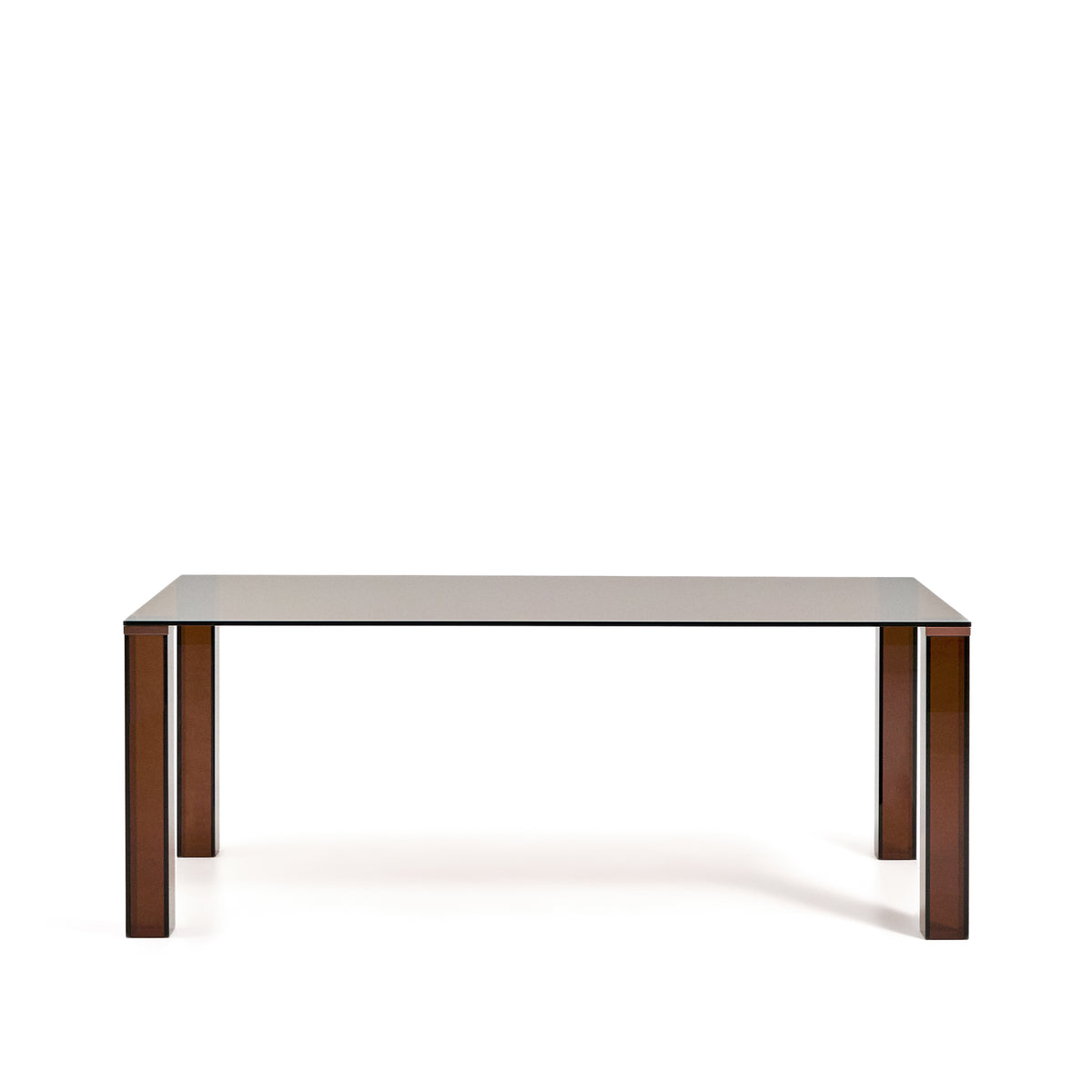 Kave Home Adularia eettafel 200x100 cm Bruin
