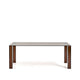 Kave Home Adularia eettafel 200x100 cm Bruin