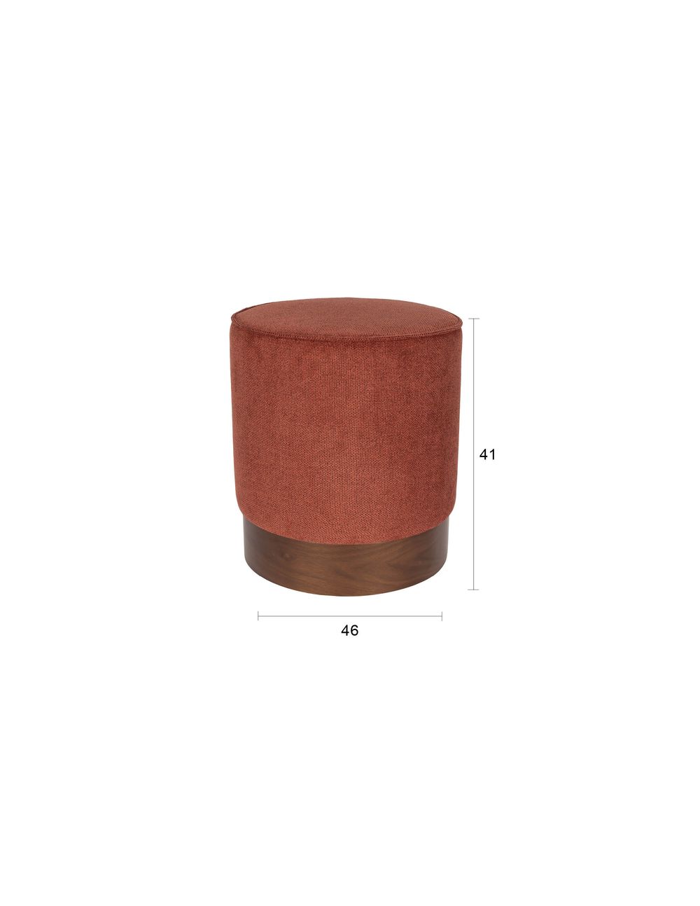 Dutchbone Bellevue krukje Red