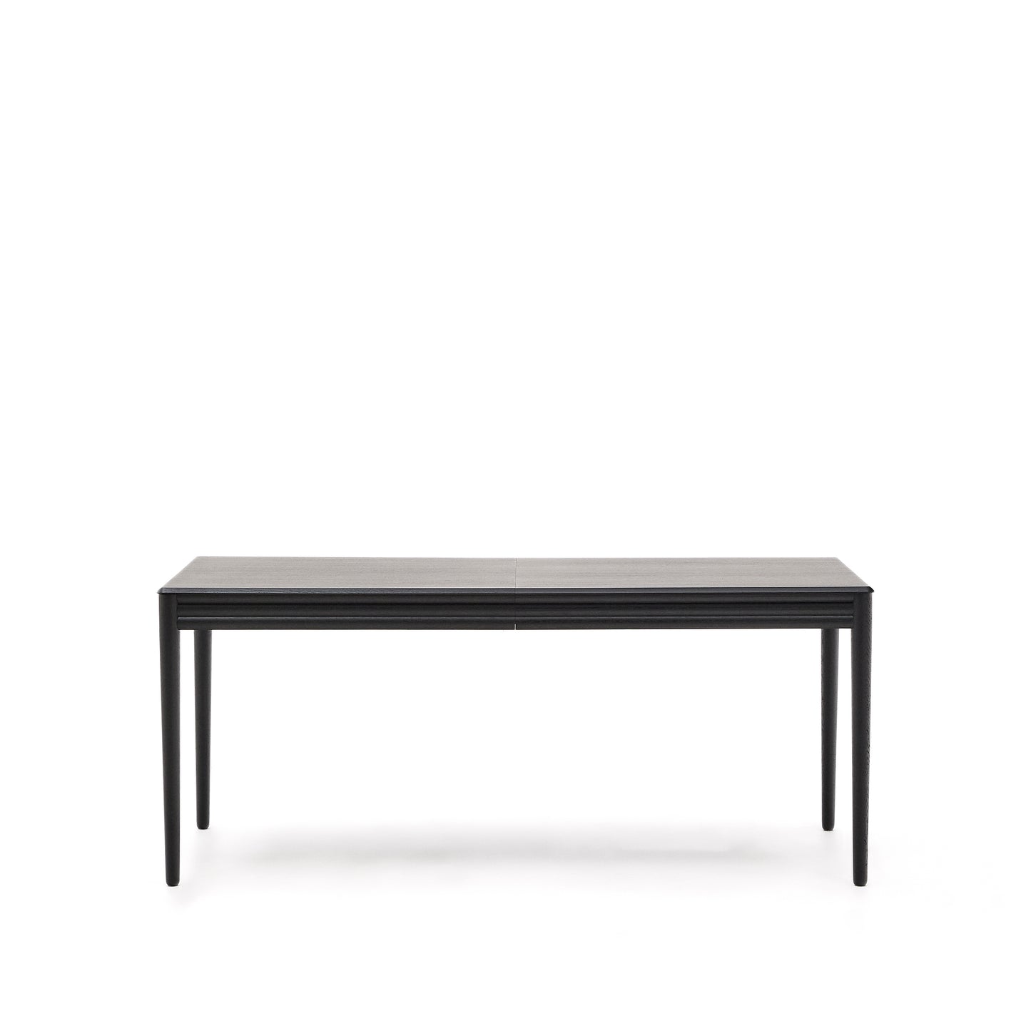 Kave Home Lenon eettafel uitschuifbaar rechthoek 160x90 cm Black