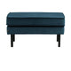 WOOOD Rodeo hocker velvet Blauw