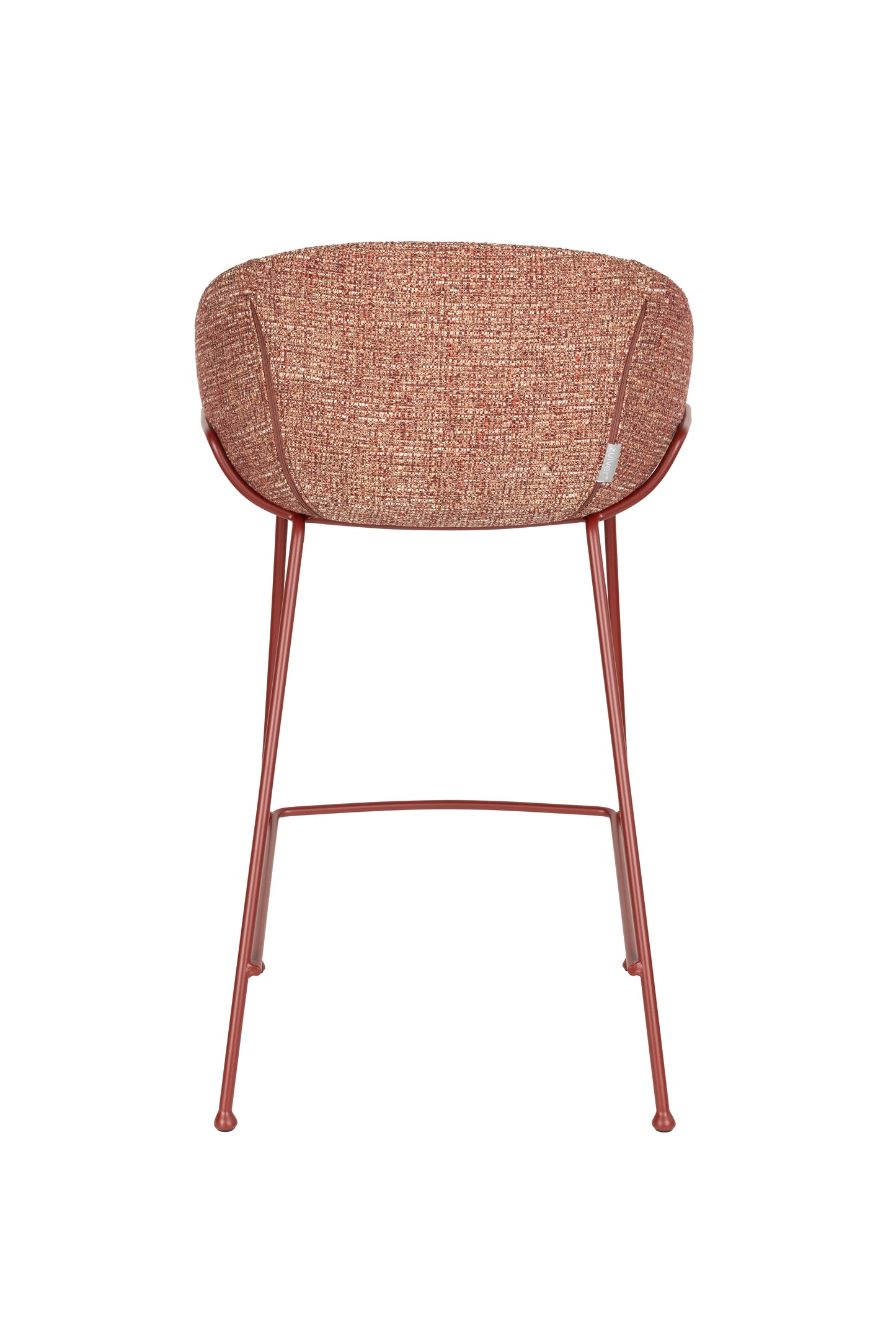 Zuiver Feston barkruk H65 Rood
