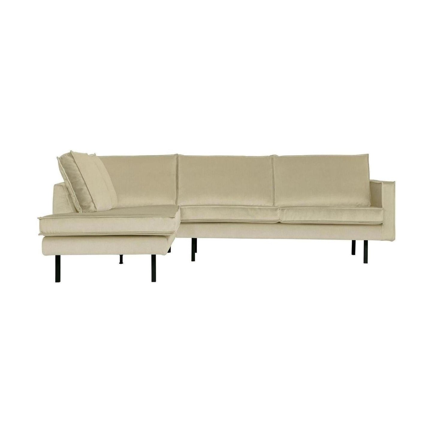 WOOOD Rodeo hoekbank links velvet Pistache