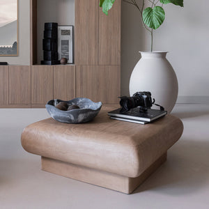 WOOOD Rimea salontafel mangohout Lichtbruin