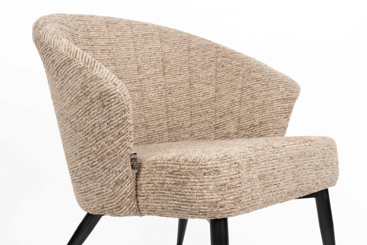 Dutchbone Georgia loungestoel Soft Brown