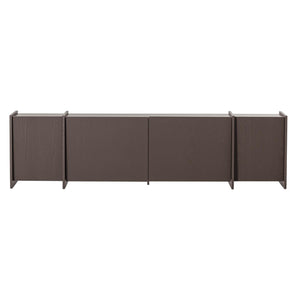 WOOOD Brock tv-meubel 200 cm Middenbruin
