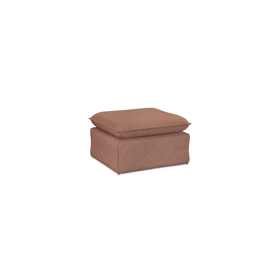 HKliving Nomad hocker Linen Dusty Rose