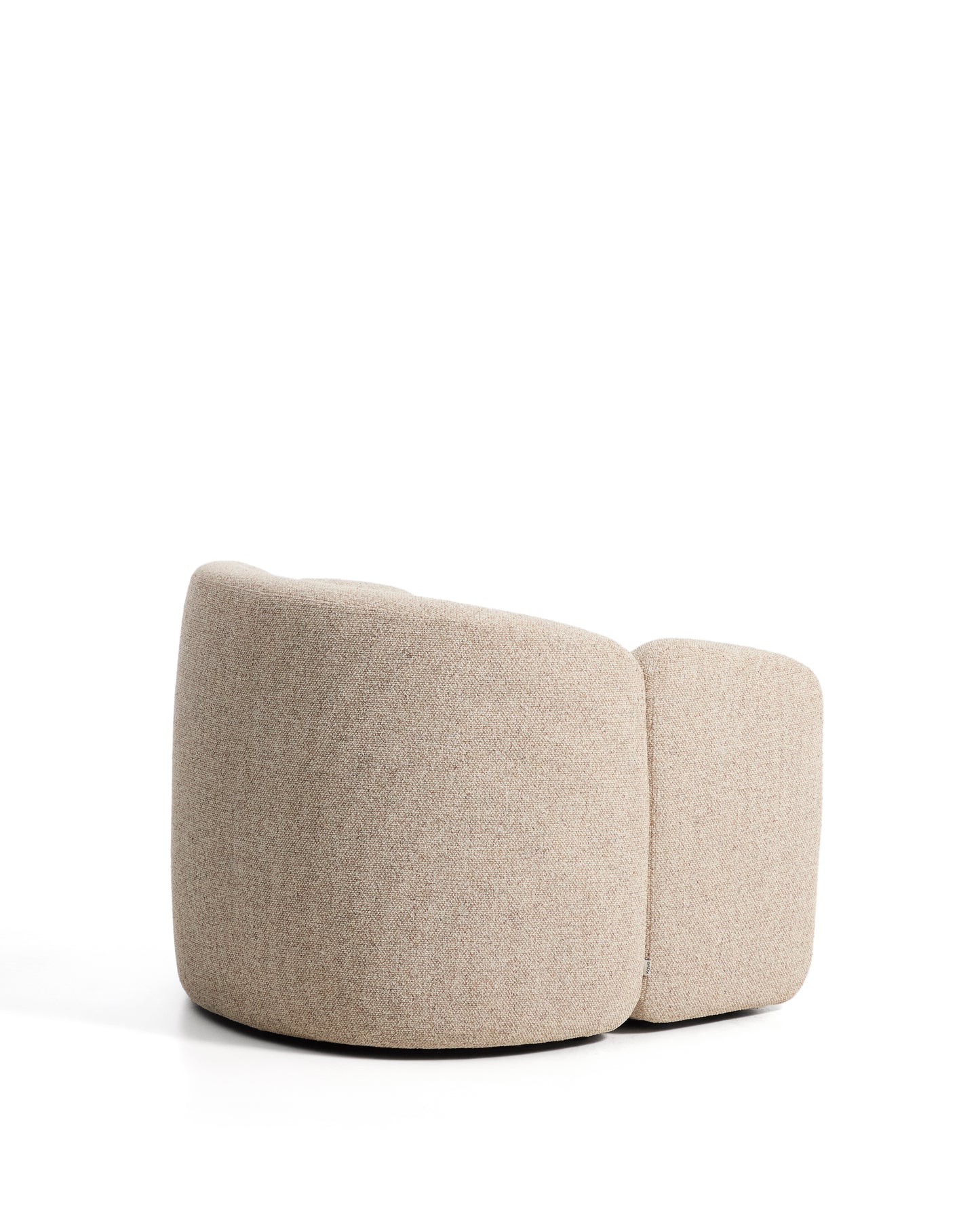 Kave Home Corvena fauteuil chenille 98 cm Beige
