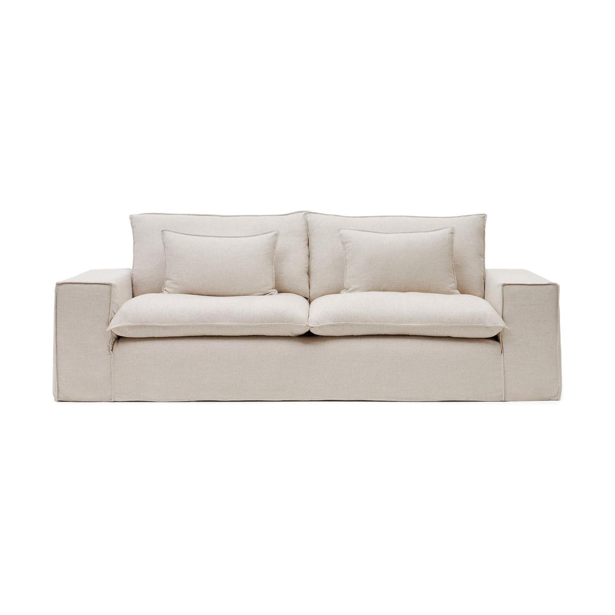 Kave Home Anarela 3-zitsbank Iboni Beige