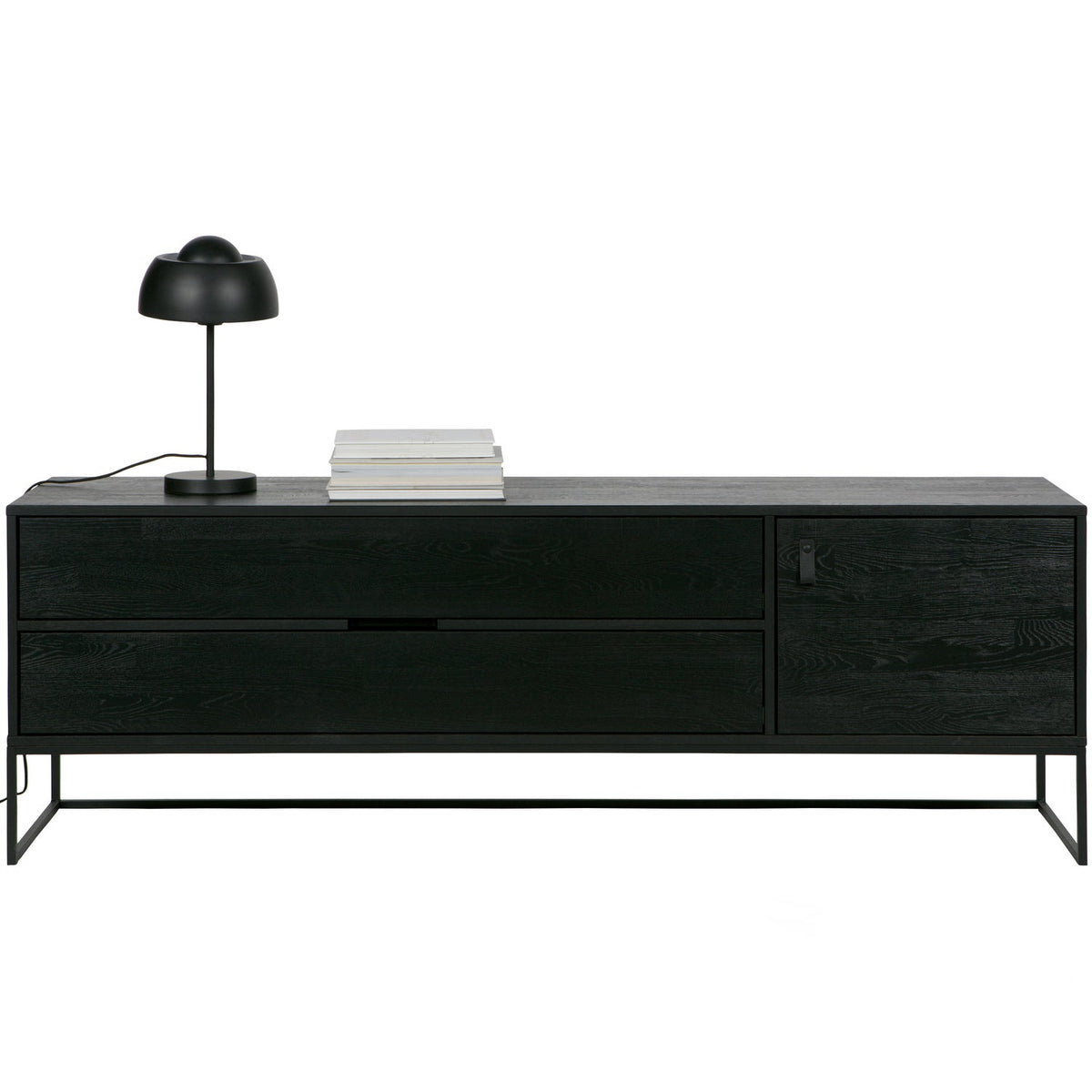 WOOOD Silas tv-meubel 180 cm Blacknight