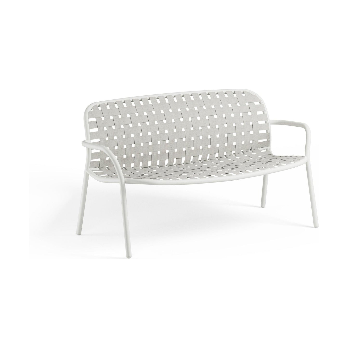 EMU Yard 2-zits tuinbank White/Grey