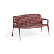 EMU Yard 2-zits tuinbank Intense Red/Bordeaux