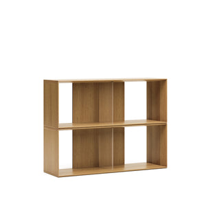Kave Home Litto kast 2 modulaire planken eiken