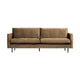 WOOOD Rodeo Classic 2,5-zits bank velvet Taupe