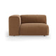 HKliving Flake bank left 1,5-seat Corduroy Aged Gold