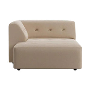 HKliving Vint bank left divan Knotted Beige