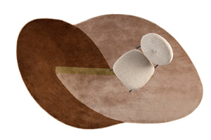 Zuiver Phila vloerkleed 257x160 cm Terra