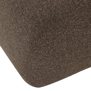 WOOOD Mojo Base poef bouclé Bruin