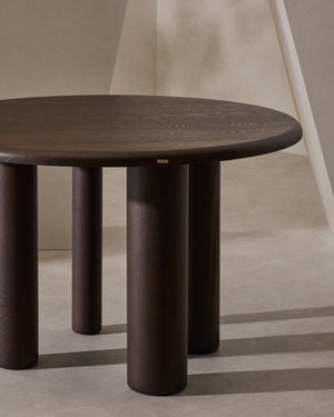 Kave Home Mailen eettafel Ø120 cm Black