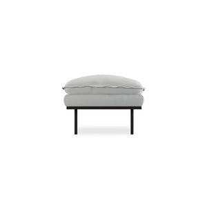 HKliving Retro hocker Corduroy Rib Cream