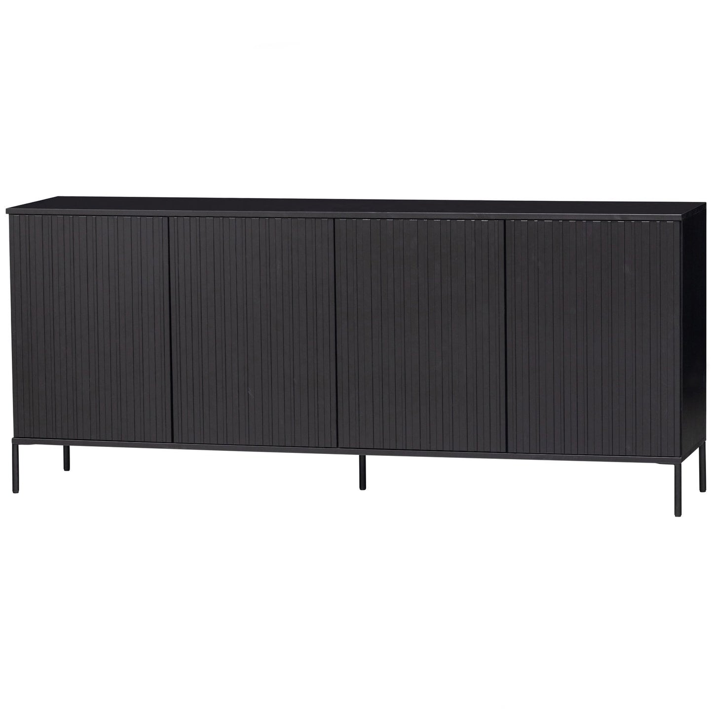 WOOOD New Gravure dressoir Zwart