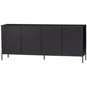 WOOOD New Gravure dressoir Zwart