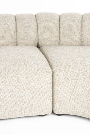 Dutchbone Duvane hoekbank Beige