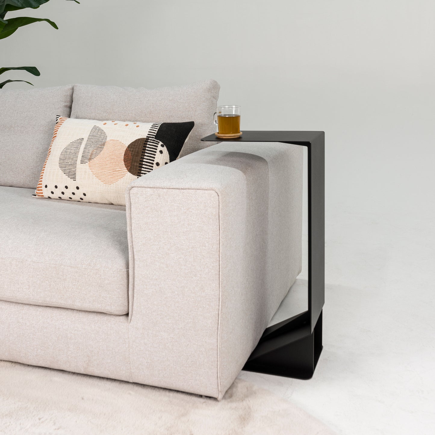 Spinder Design Bruce bijzettafel Zwart