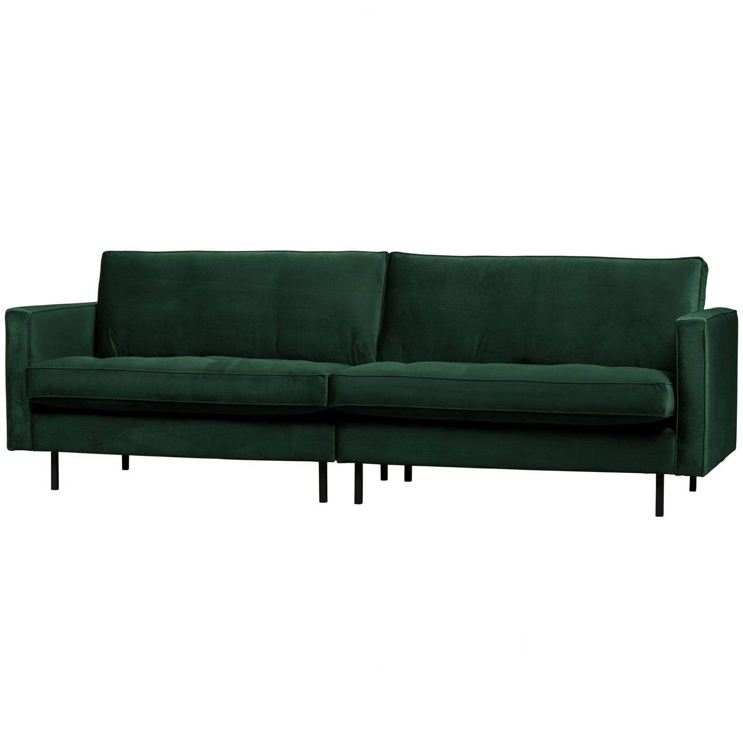 WOOOD Rodeo Classic 3-zits bank velvet Bosgroen