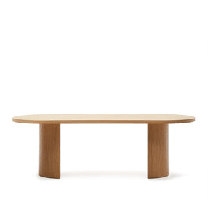 Kave Home Nealy eettafel 240x100 cm Naturel