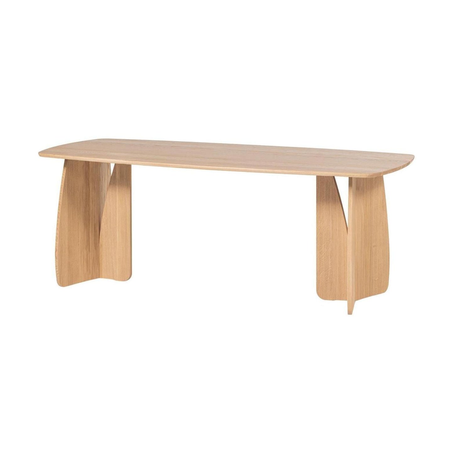 WOOOD Veere eettafel 200x100 cm Naturel