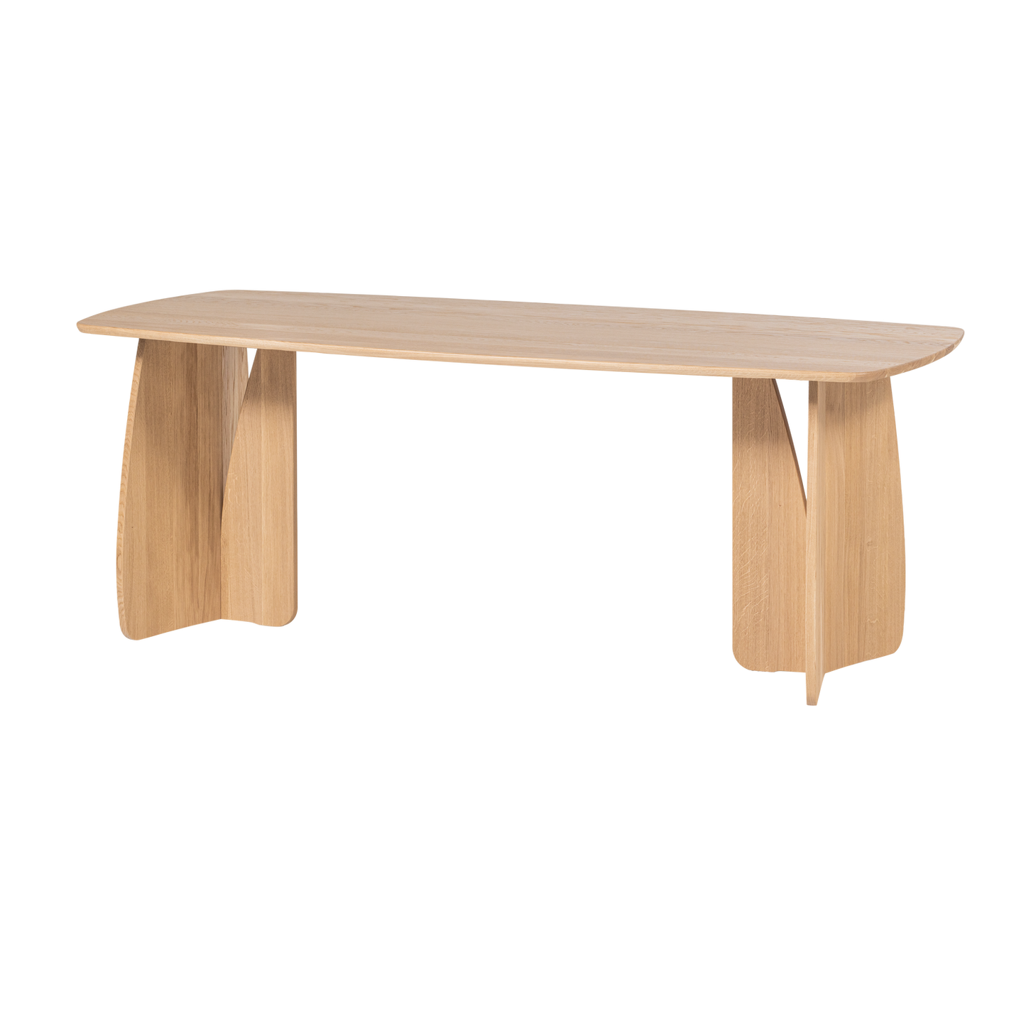 WOOOD Veere eettafel 200x100 cm Naturel