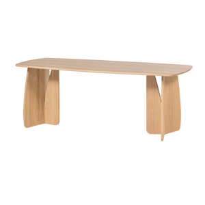WOOOD Veere eettafel 200x100 cm Naturel