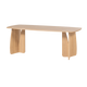 WOOOD Veere eettafel 200x100 cm Naturel